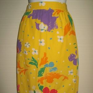 Ungaro Parallele Paris Pencil Skirt sz 8 Pockets